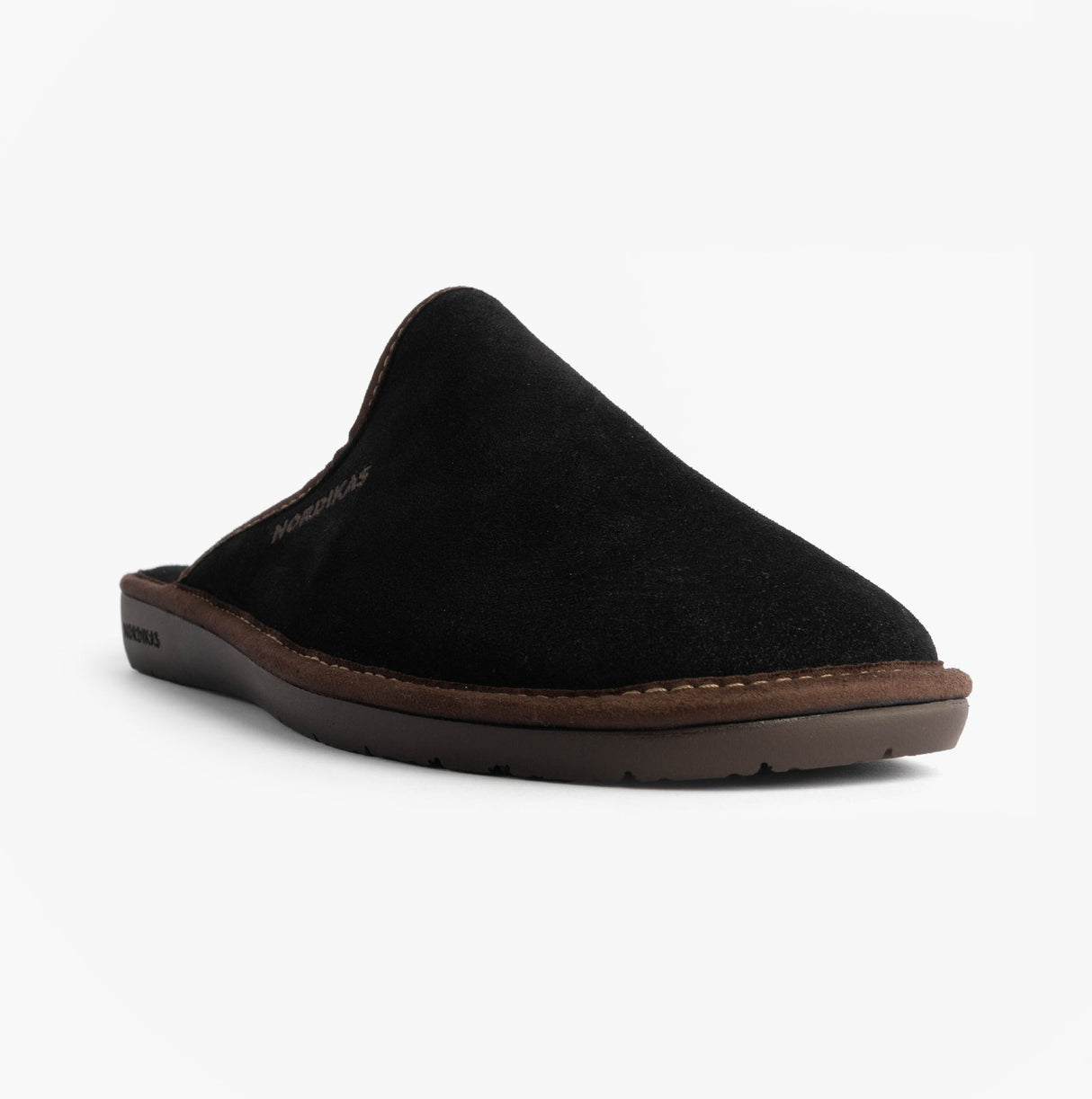 Nordikas 131 DUBLIN Mens Mule Slippers Black