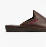 Nordikas 131 DUBLIN Mens Mule Slippers Burdeos Red