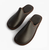 Nordikas 131 DUBLIN Mens Mule Slippers Moka