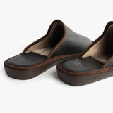 Nordikas 131 DUBLIN Mens Mule Slippers Black