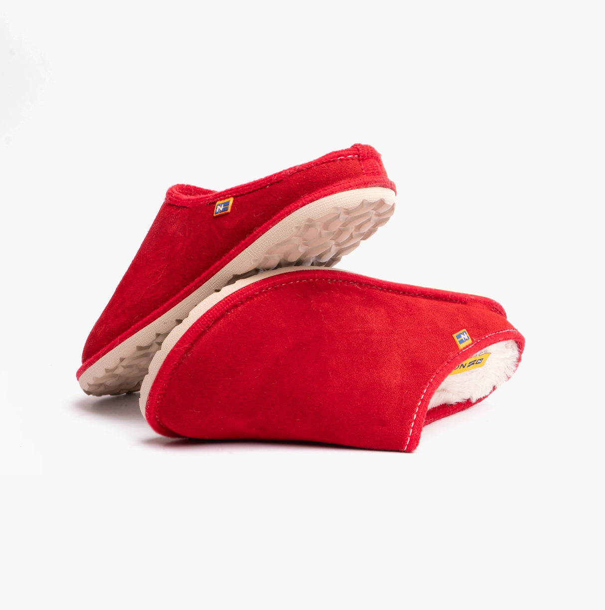 Nordikas AFELPADO CEREZA Womens Mule Slippers Cherry