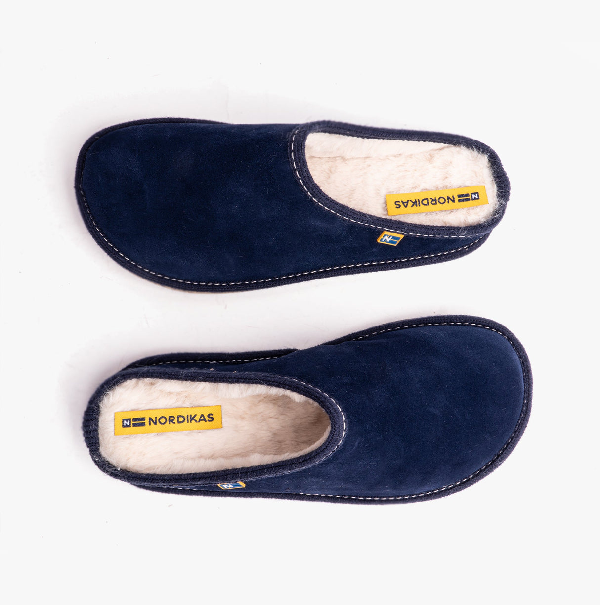 Nordikas AFELPADO INDICO Womens Mule Slippers Indigo