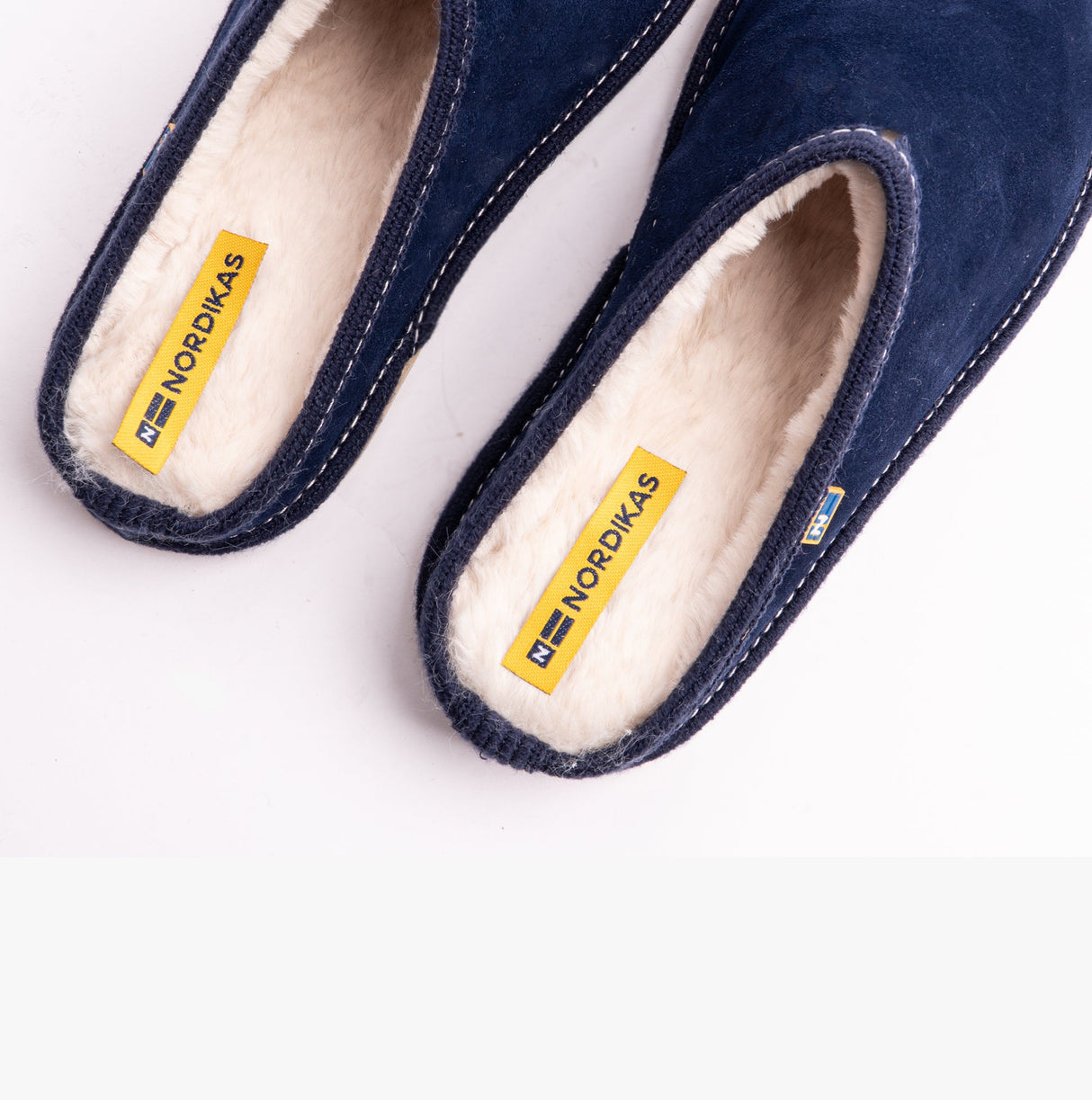 Nordikas AFELPADO INDICO Womens Mule Slippers Indigo