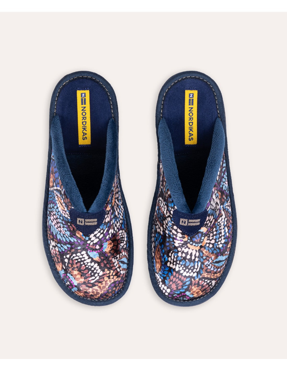 Nordikas EDEN AZUL Womens Mule Slippers Multi