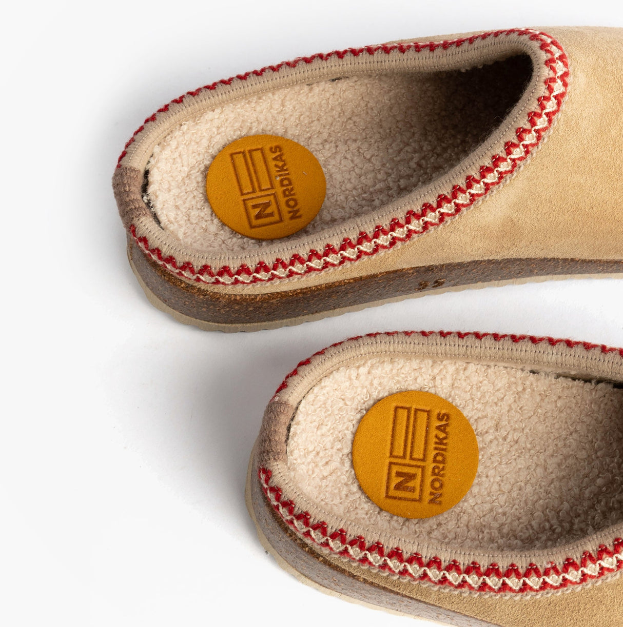 Nordikas 2247 AFELPADO Womens Mule Slippers Beige