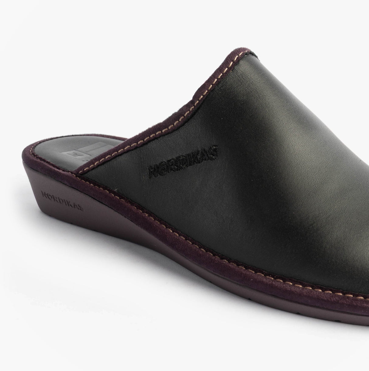 Nordikas 347 DUBLIN Womens Mule Slippers Black