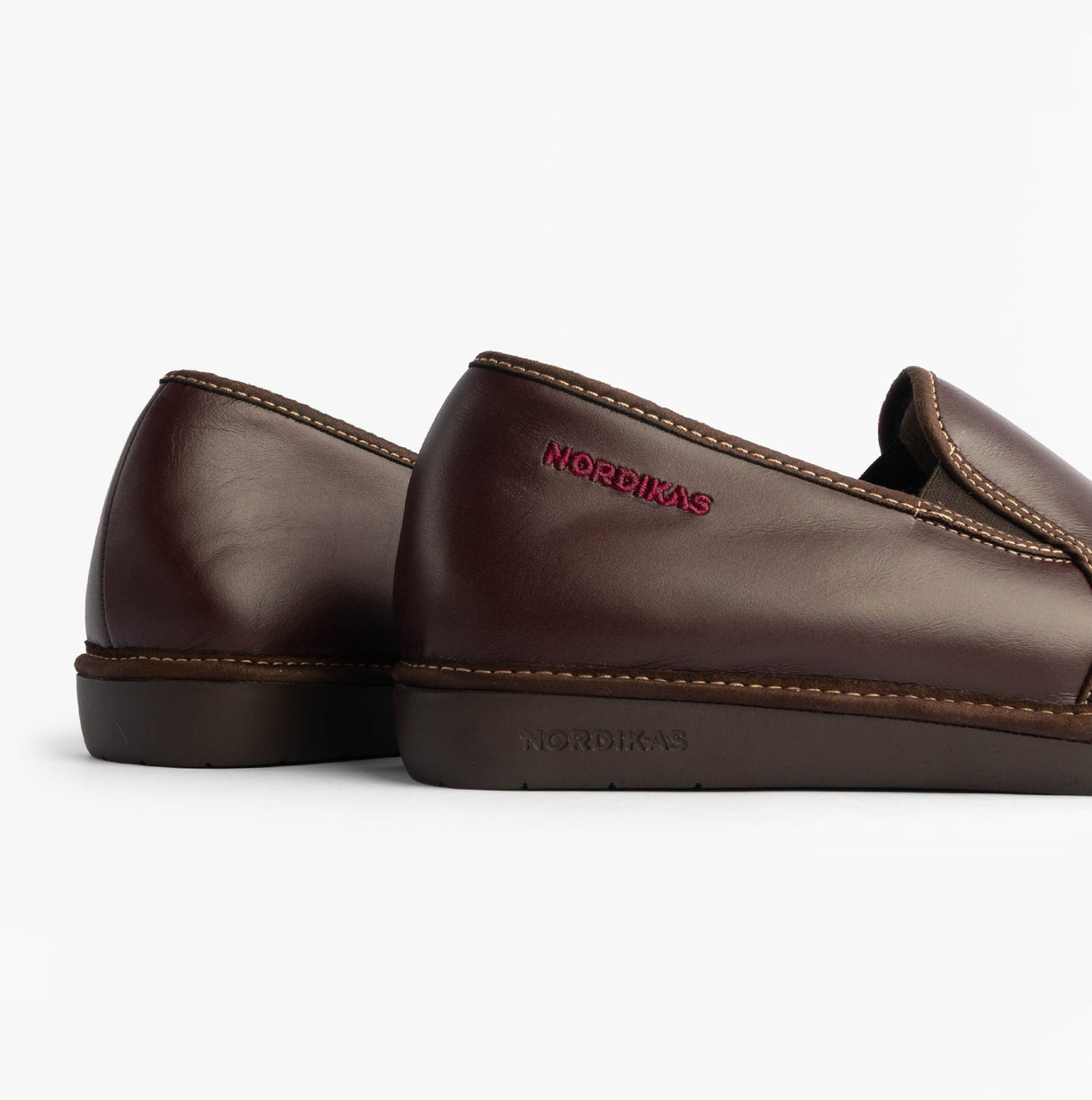 Nordikas 663 DUBLIN Mens Full Slippers Burdeos Red