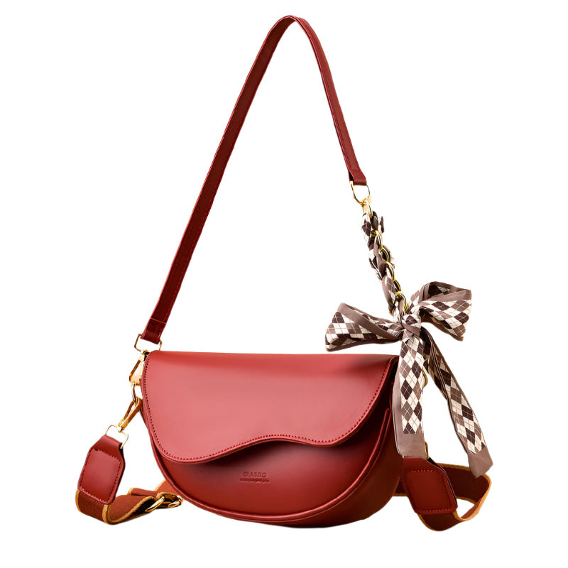 Special Interest Light Luxury Fall Winter Fashion Underarm Saddle Bag