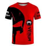 Men's Razer digital print slim-fit pullover men's short sleeve T-shirt