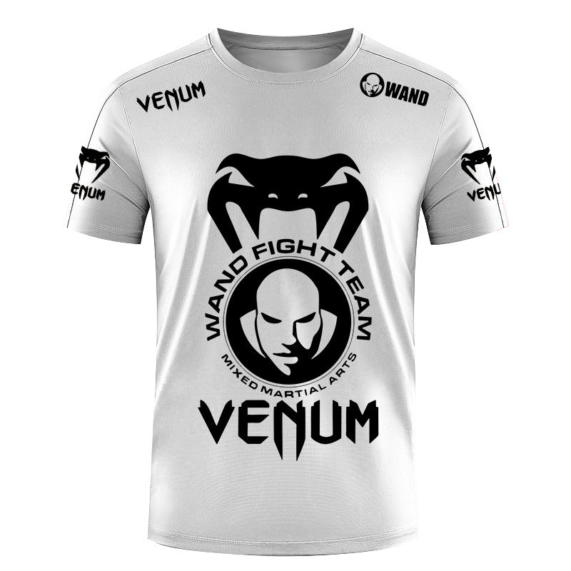 Men's Razer digital print slim-fit pullover men's short sleeve T-shirt