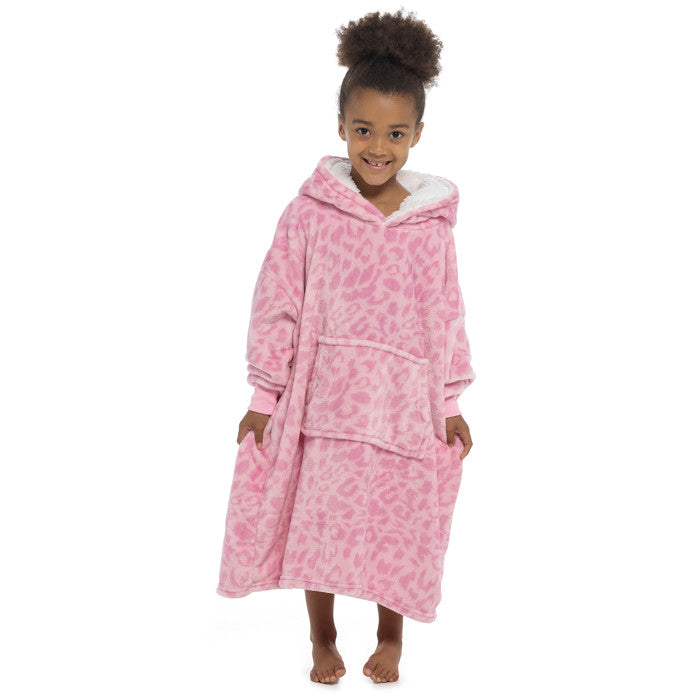 OO11 PINK PANTHER KIDS PONCHO 7-13 YEARS