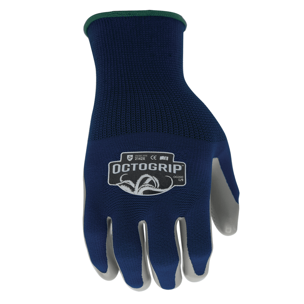 Octogrip OG200 Heavy Duty Latex Palm Grip Work Glove