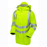 PULSAR P187 Hi-Vis Yellow Padded Waterproof Storm Coat