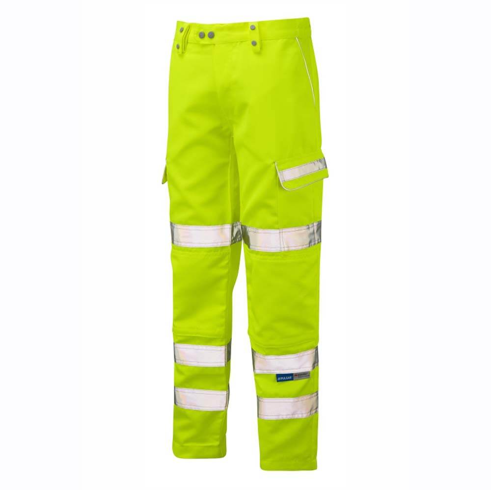 PULSAR P346 Hi-Vis Yellow Combat Trouser