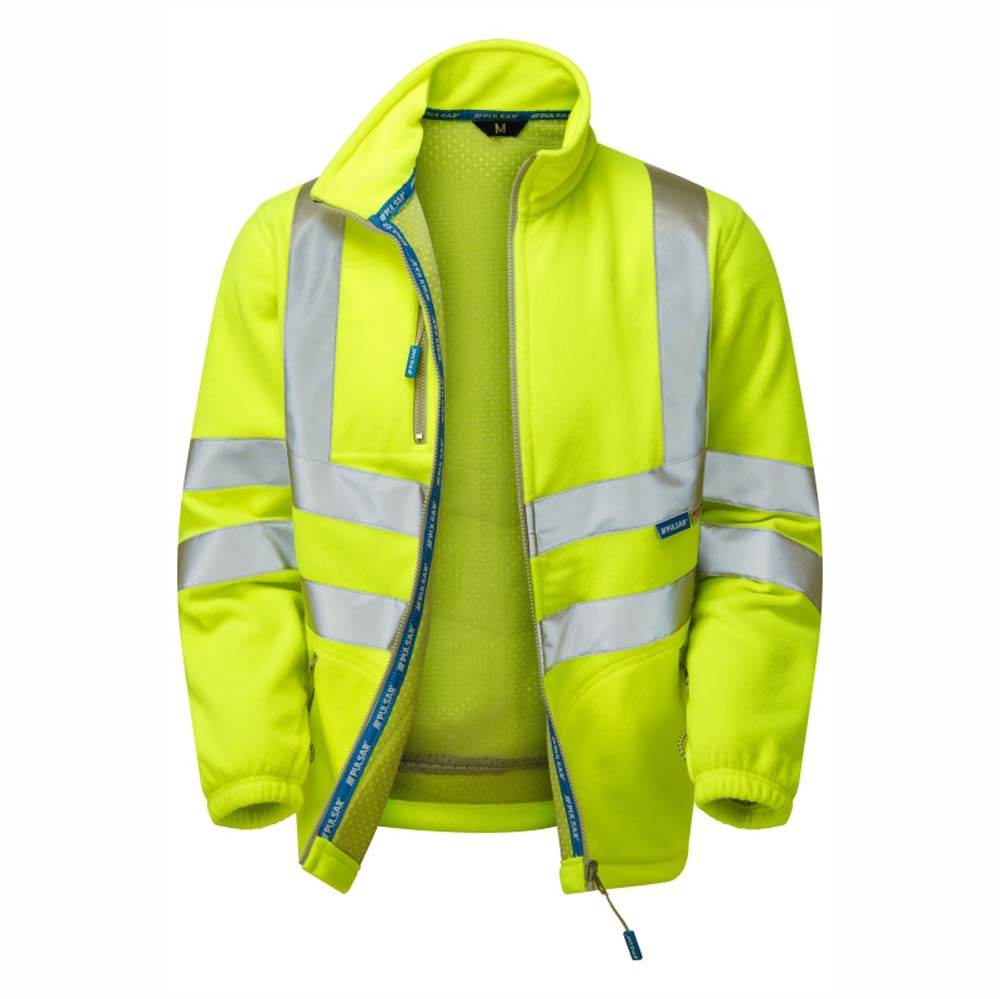 PULSAR P507 Hi-Vis Yellow Interactive Fleece Jacket