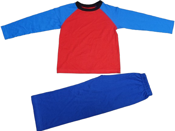 P693 BLUE & RED PLAIN