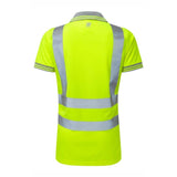 PULSAR P700 Ladies Hi-Vis Yellow Polo Shirt