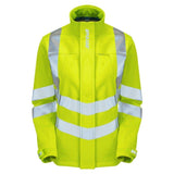 PULSAR P706 Ladies Hi-Vis Water Resistant Yellow Soft Shell