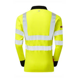 PULSAR PARC21 Electric FR ARC Hi-Vis Yellow Polo Shirt