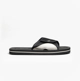 PDQ M275A Unisex Touch Fasten Strap Beach Sliders Black