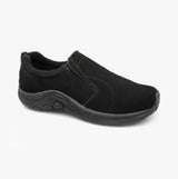 PDQ RYNO Unisex Twin Gusset Jungle Casual Suede Trainers Black
