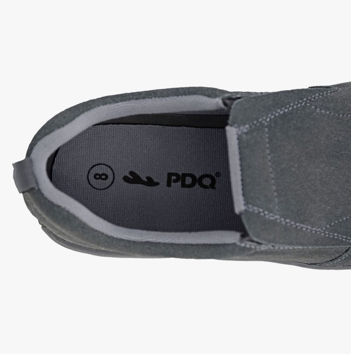 PDQ RYNO Mens Twin Gusset Jungle Casual Grey Real Suede