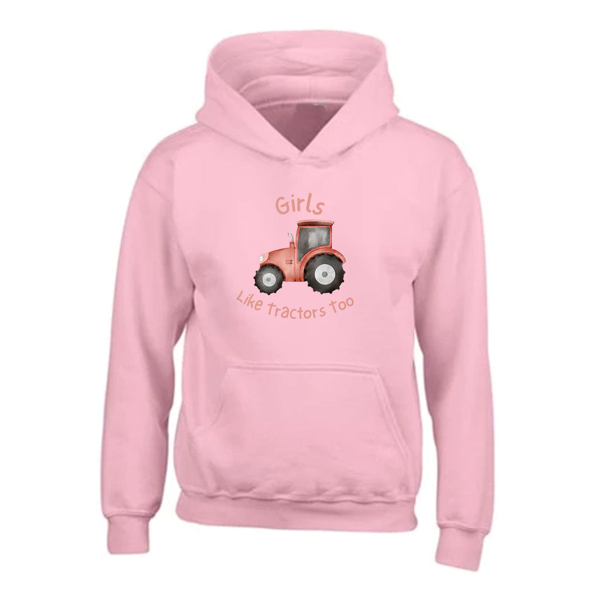 Girls Tractor Hoodie CL005