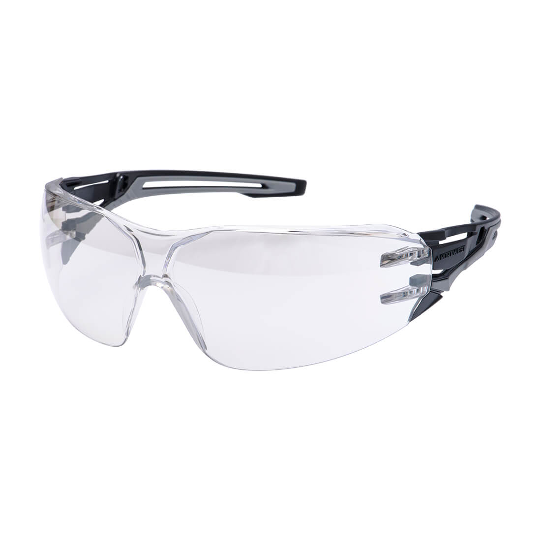 Portwest Anthracite Wraparound Safety Glasses