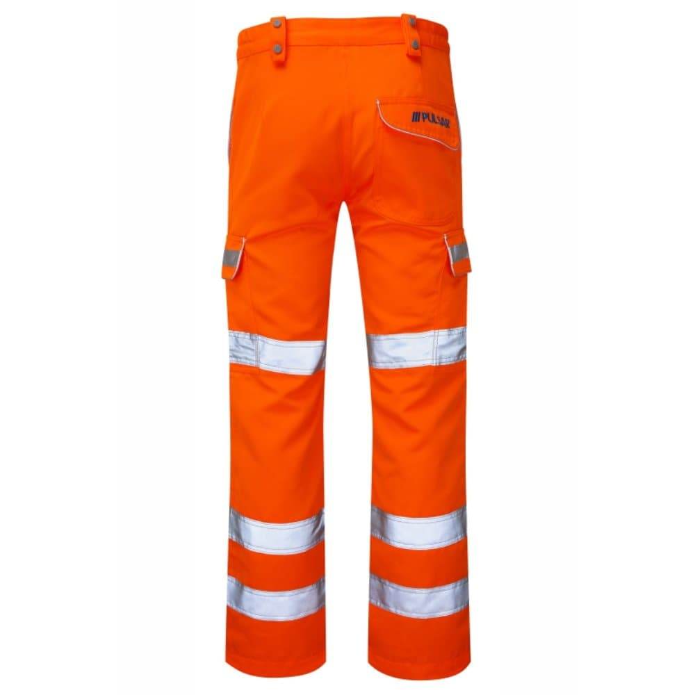 PULSAR PR336LDS Ladies Hi-Vis Orange Combat Trouser