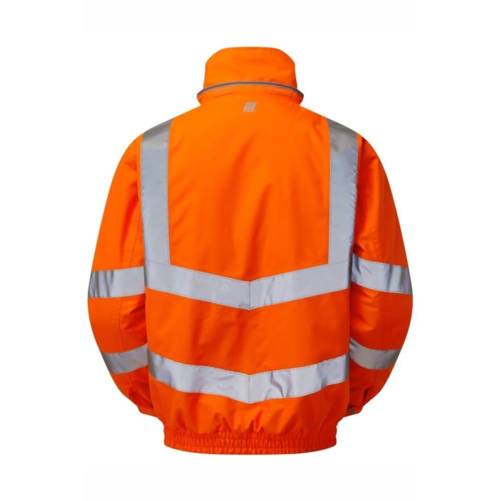 PULSAR PR496 Hi-Vis Orange Padded Bomber Jacket