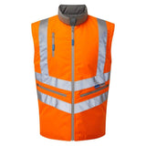 PULSAR PR498 Hi-Vis Orange Interactive Body Warmer