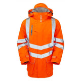 PULSAR PR502 Hi-Vis Orange Padded Storm Coat