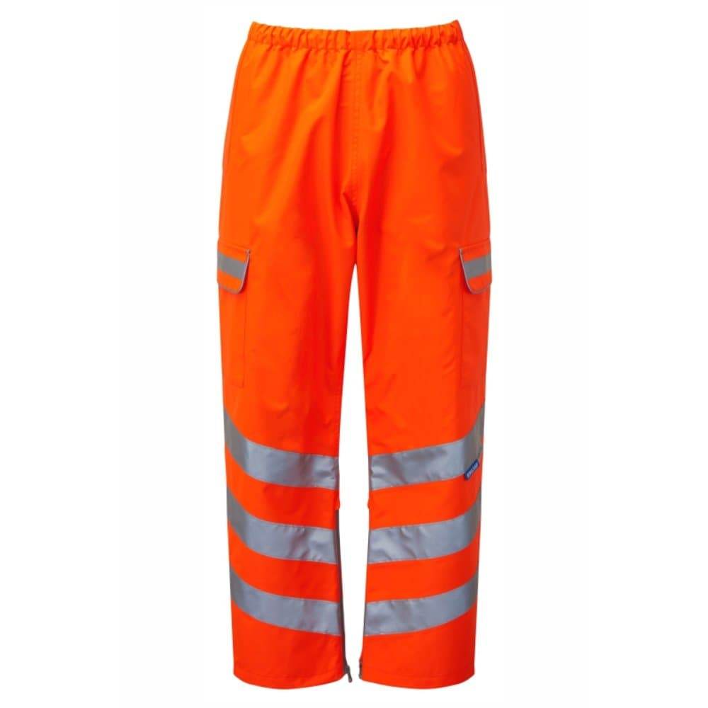 PULSAR PR503TRS Orange Rail Spec Waterproof Over Trousers