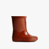 Hunter ORIGINAL KIDS FIRST Wellies Military Red Gloss
