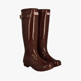 Hunter ORIGINAL TALL Womens Wellies Muted Berry Gloss