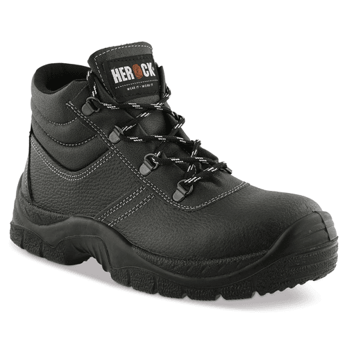 Herock Roma Safety S3 Steel Toe Cap Boot Black / EU 40 / UK 6