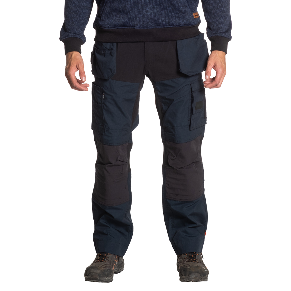 Herock Spector Multi Pocket Holster Pocket Kneepad Stretch Trousers Anthracite / Black 44" Waist - 33" Leg