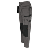 Herock Hercules Water-Repellent Kneepad Holster Pocket Trousers Grey / Black / 36" Waist/ 33" Leg