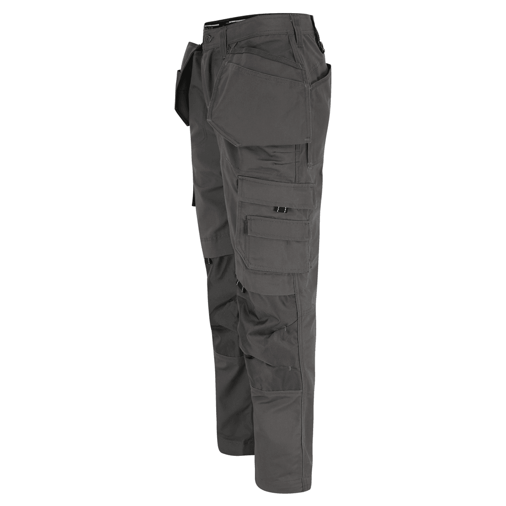 Herock Dagan Short Leg Water-Repellent Holster Pocket Kneepad Trousers Grey / 40" Waist, 28" Leg