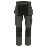 Herock Spector Multi Pocket Holster Pocket Kneepad Stretch Trousers Anthracite / Black 44" Waist - 33" Leg