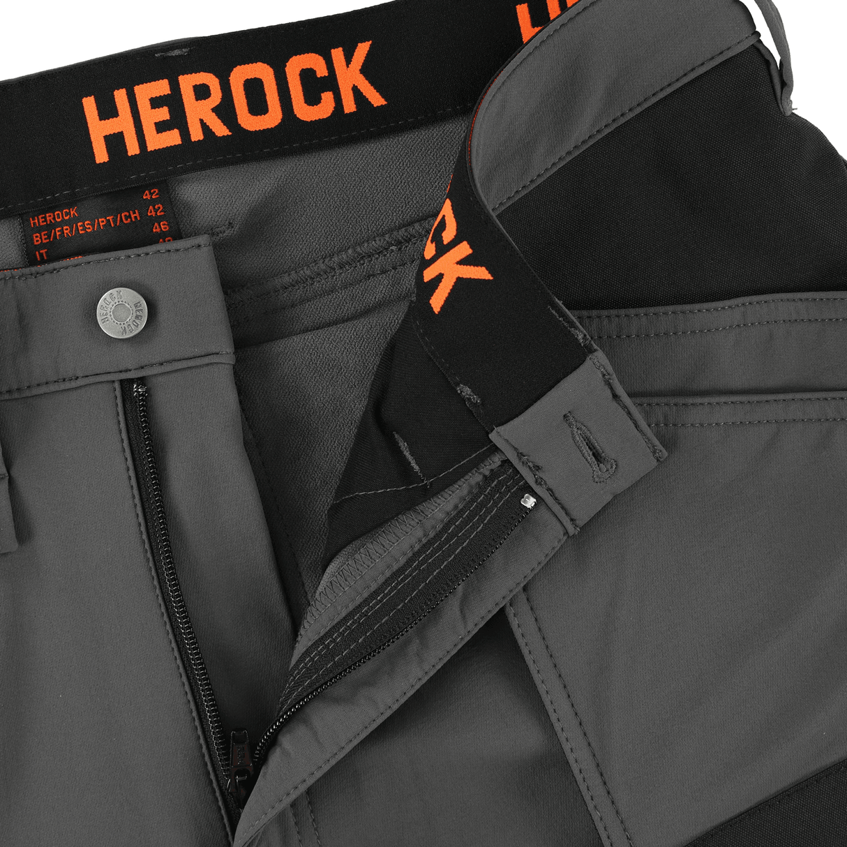Herock Sparo Short Leg 4-Way Stretch Kneepad Holster Pocket Trousers