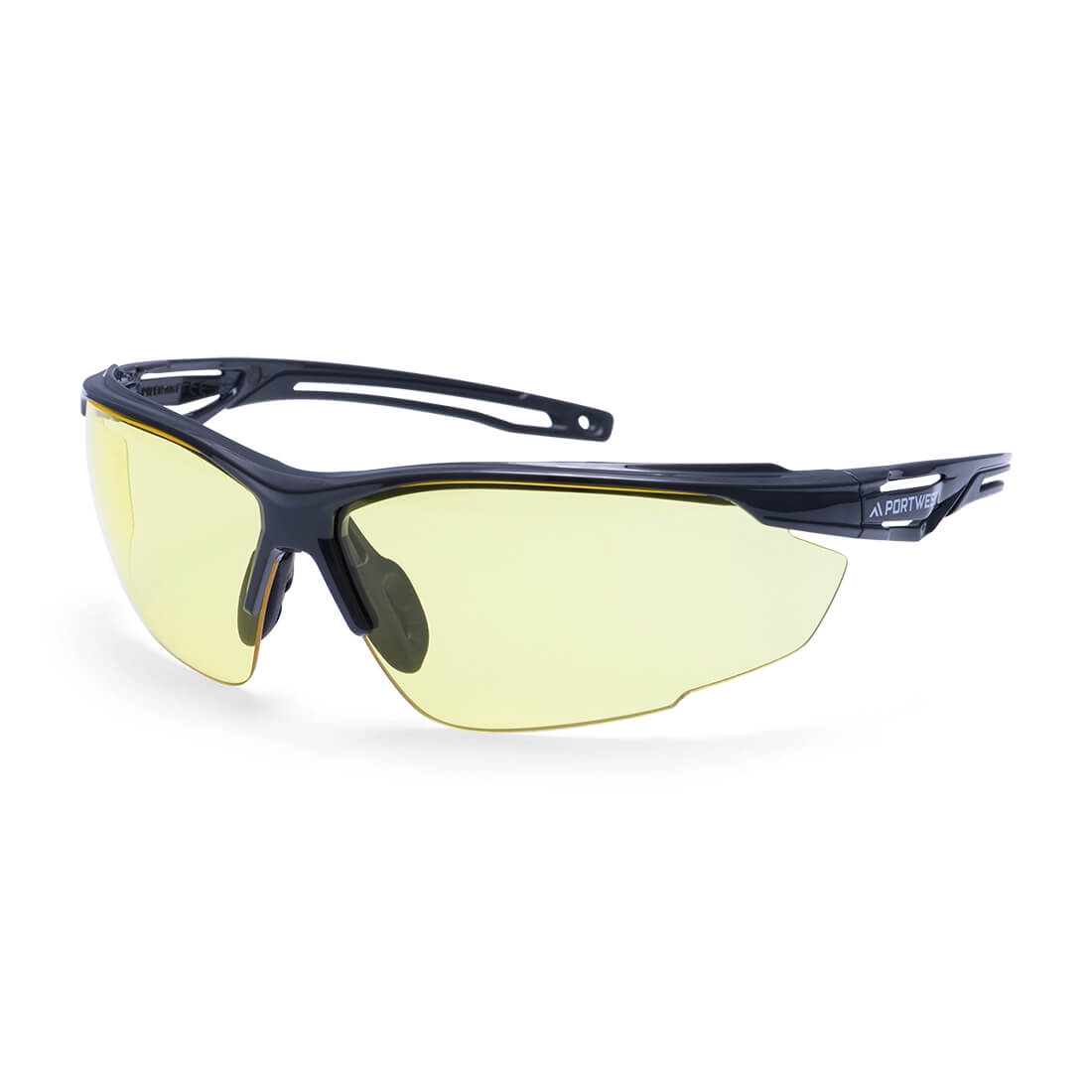 Portwest Anthracite Safety Glasses