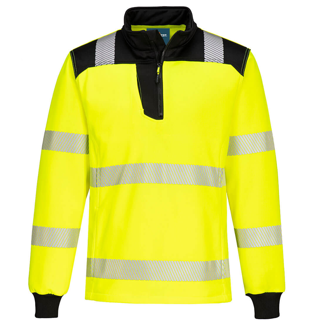 Portwest PW3 Hi-Vis 1/4 Zip Sweatshirt