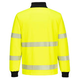 Portwest PW326 PW3 Hi-Vis 1/4 Zip Sweatshirt