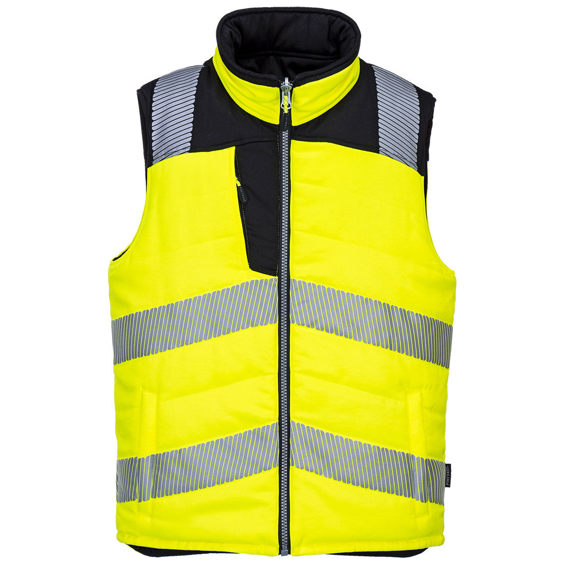 Portwest PW3 Hi-Vis Reversible Bodywarmer
