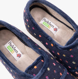 Padders LOTTY Womens (4E/6E) Full Slippers Navy