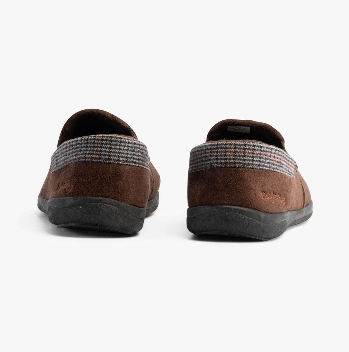 Padders STAN Mens (G Fit) Slippers Brown