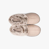 Padders FLORRIE Womens (2E Fit) Mule Slippers Taupe Combi
