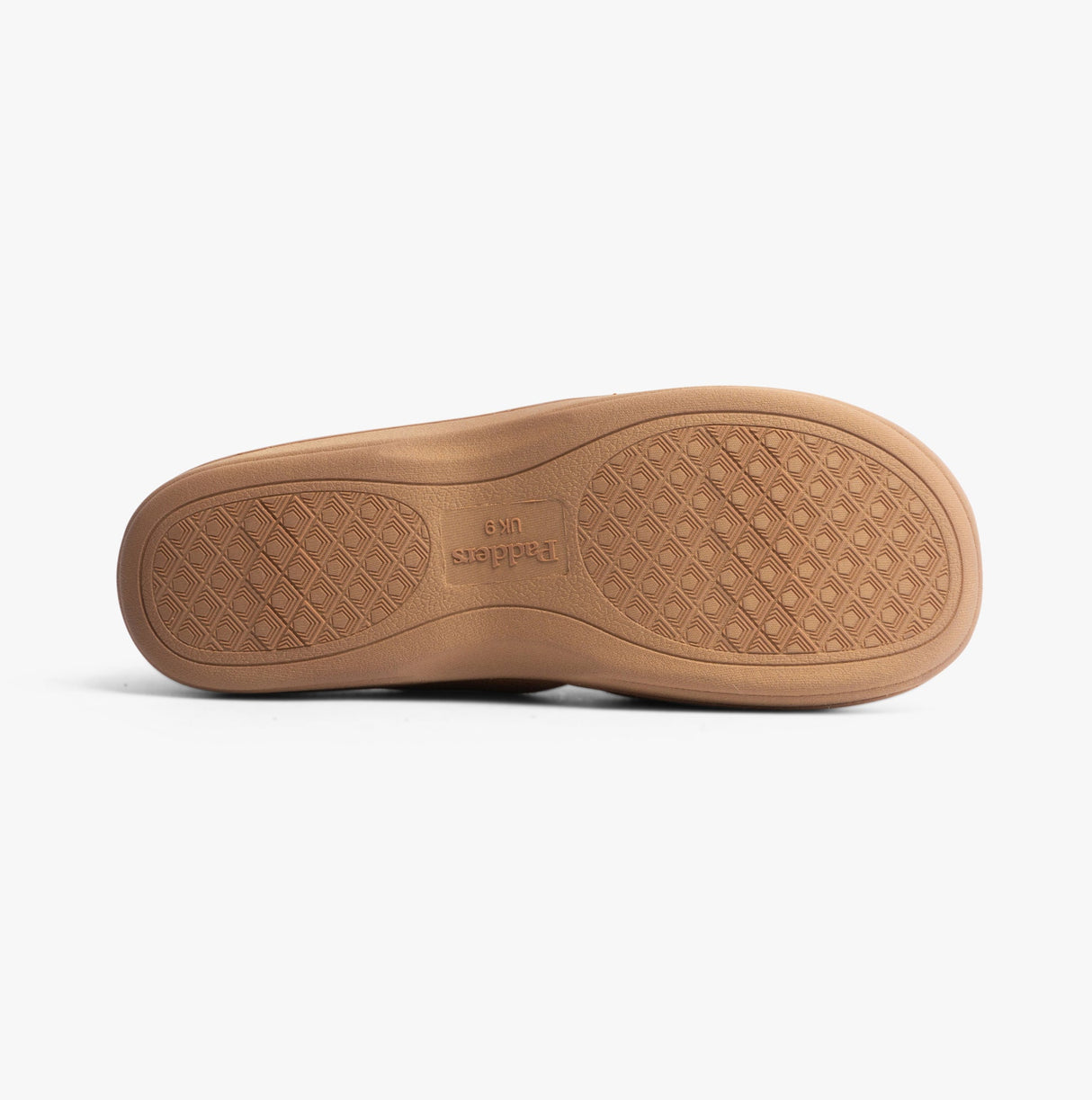 Padders BASIL Mens (G Fit) Slippers Chestnut
