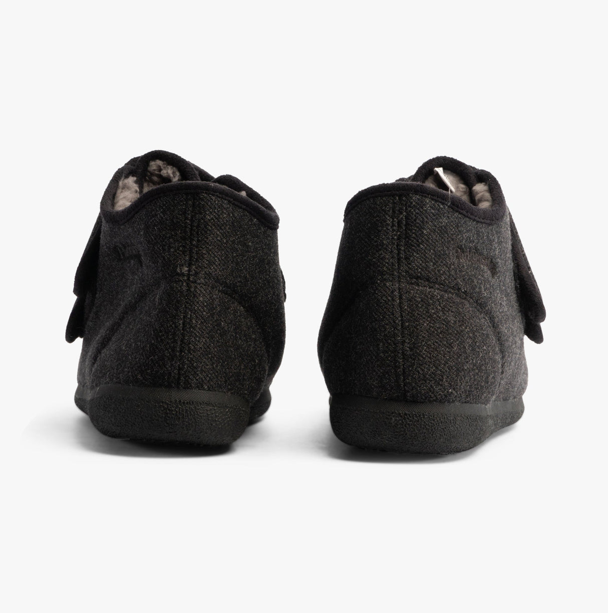 Padders BRIAN Mens Boot Slippers Charcoal